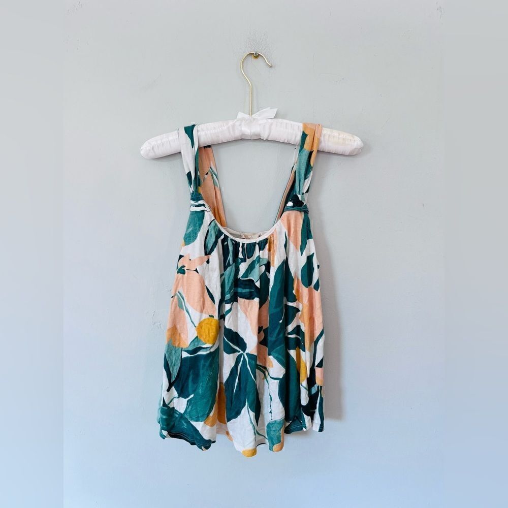 Anthropologie | Vanessa Virginia | floral Flowy tank top